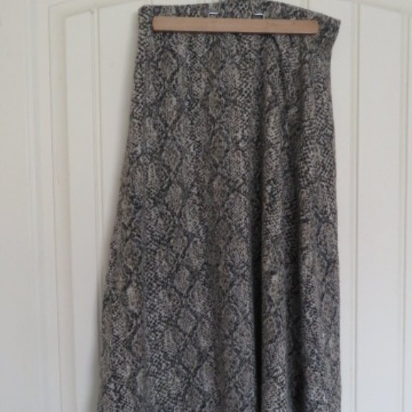 ZARA Marled Print SKIRT Elastic Waist Small (K321) - Picture 2 of 7